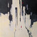 Painting La jupe rouge by Tomàs | Painting Abstract Urban Life style Oil