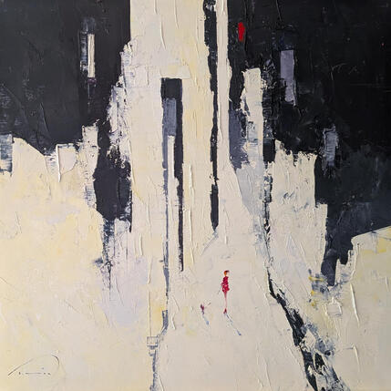 Painting La jupe rouge by Tomàs | Painting
