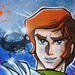 Peinture Flam par Rocky Chaplin | Tableau Pop-art Icones Pop Acrylique