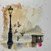 Gemälde Entre brume et lumière von Flament Audrey | Gemälde Realismus Urban Alltagsszenen Stillleben Aquarell Tinte