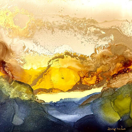 Painting 3002 Dune by Depaire Silvia | Painting