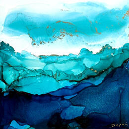 Painting 3189 Poésie Givrée by Depaire Silvia | Painting