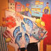 Painting l'etal au poisson by L'huillier Françis | Painting Abstract Oil