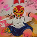 Painting San by Lemoine Mael | Painting Pop-art Pop icons Graffiti Acrylic