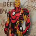Painting Iron Man by Lemoine Mael | Painting Pop-art Pop icons Graffiti Acrylic