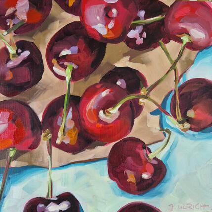 Painting opened a bag of summer by Ulrich Julia | Painting