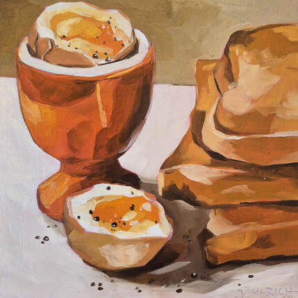 Painting cozy doesn´t need much by Ulrich Julia | Painting