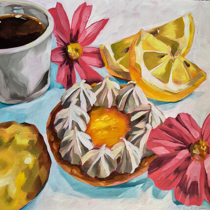 Painting slow morning by Ulrich Julia | Painting