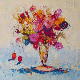 Peinture Flors Silvestres par Tomàs | Tableau