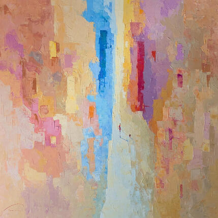 Peinture Tout est merveilleux  par Tomàs | Tableau