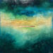 Painting Abstraction # 4976 by Hévin Christian | Painting Abstract Minimalist Oil Acrylic Pastel