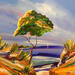 Painting Force plante nature by Fonteyne David | Painting Figurative Acrylic