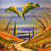 Painting Les chemins de ton désir by Fonteyne David | Painting Figurative Acrylic