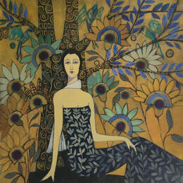 Painting Élégance by Sundblad Silvina | Painting