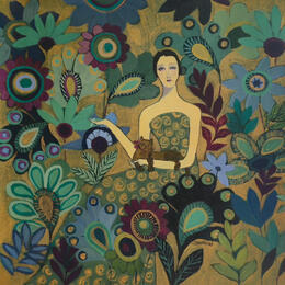 Painting Compagnie silencieuse by Sundblad Silvina | Painting