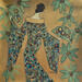 Painting Le murmure de l'éventail by Sundblad Silvina | Painting Figurative Acrylic Pastel