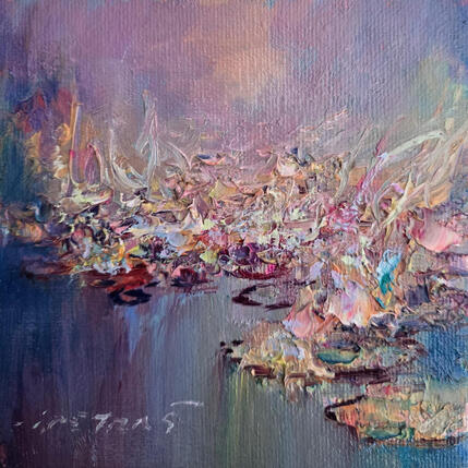 Painting Water Lilies by Petras Ivica | Painting