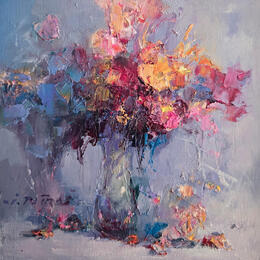 Painting Festive Bouquet by Petras Ivica | Painting