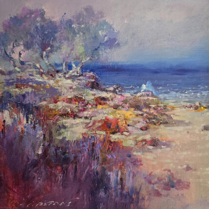 Painting Blue Horizon by Petras Ivica | Painting