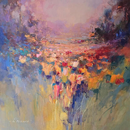 Painting Harmony of the Field by Petras Ivica | Painting