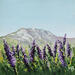 Painting Senteur lavande by Blandin Magali | Painting Figurative Landscapes Oil