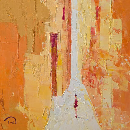 Painting Suave by Tomàs | Painting Abstract Oil Urban