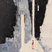 Painting Rojo by Tomàs | Painting Abstract Urban Oil