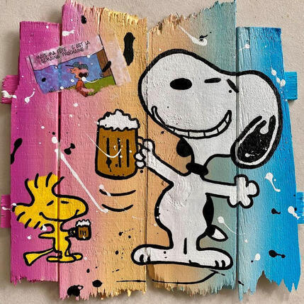 Peinture F3  La fête par Marie G.  | Tableau