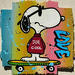 Peinture F3 JOE cool par Marie G. | Tableau Pop-art Icones Pop Bois Acrylique