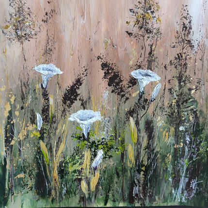 Peinture Un petit peu de finesse dans un monde brutal. par Rey Ewa | Tableau Figuratif Acrylique Paysages