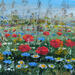 Peinture Poésie de la nature. par Rey Ewa | Tableau Figuratif Paysages Acrylique