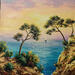 Painting floraison printanière by Blandin Magali | Painting Figurative Landscapes Oil