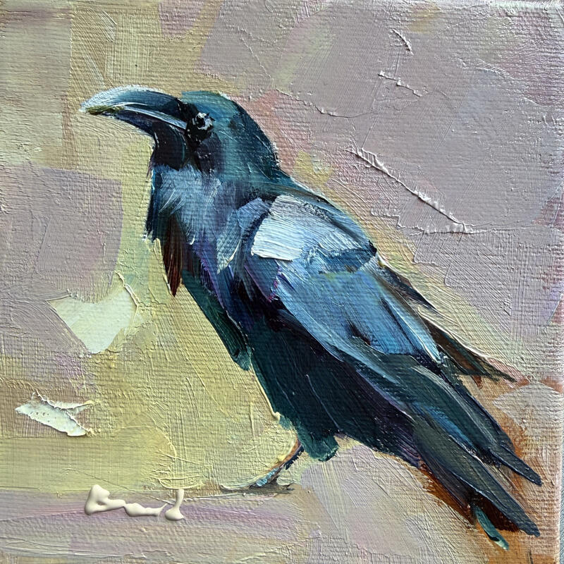 Painting The Geometry of Silence by Bond Tetiana | Painting Figurative Oil
