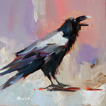 Painting A Call Across Time by Bond Tetiana | Painting