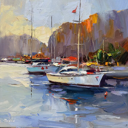 Painting Harbor of Endless Summer by Bond Tetiana | Painting