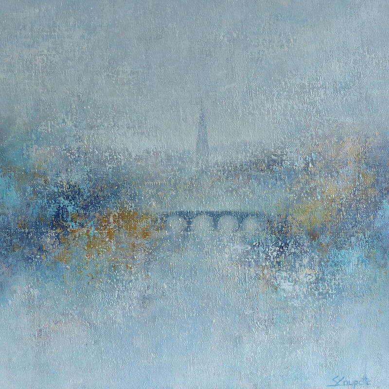 Painting Exposure by Coupette Steffi | Painting Figurative Urban Acrylic