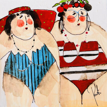Peinture Josette Laura par Colombo Cécile | Tableau