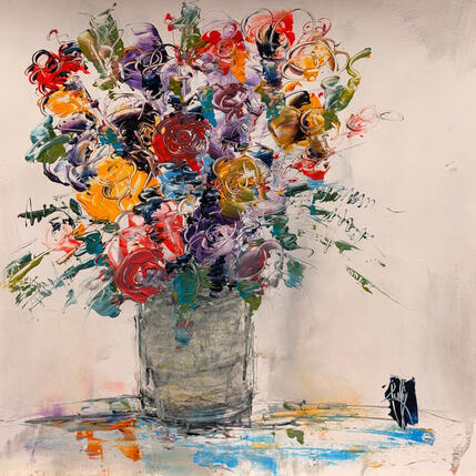 Peinture Plaisir simple par Raffin Christian | Tableau Figuratif Huile Nature