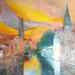 Peinture Bruges par Levesque Emmanuelle | Tableau Huile