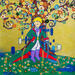 Painting L’arbre des reves by Revel | Painting Pop-art Pop icons