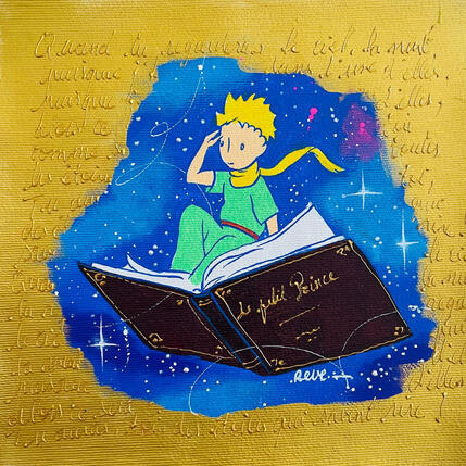 Painting Entre les pages by Revel | Painting Pop-art Pop icons