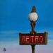 Painting Métro soirée by Poulain Clément | Painting Figurative Urban Architecture Oil