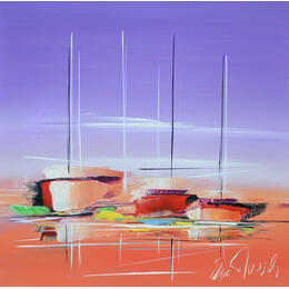 Painting L'envolée maritime by Munsch Eric | Painting
