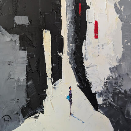 Painting Une journée blanche by Tomàs | Painting