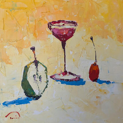 Painting La copa de mitjatarda by Tomàs | Painting