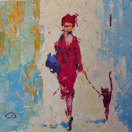 Painting Mon ami et moi by Tomàs | Painting