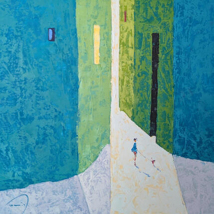 Painting Camino a poc a poc by Tomàs | Painting