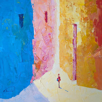 Painting Cop de blau by Tomàs | Painting
