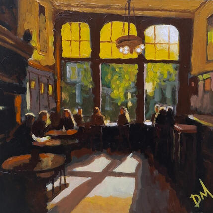 Painting Golden Hour by Murgatroyd Daniel | Painting