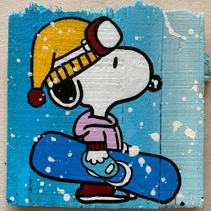 Painting Snowboard by Marie G. | Painting